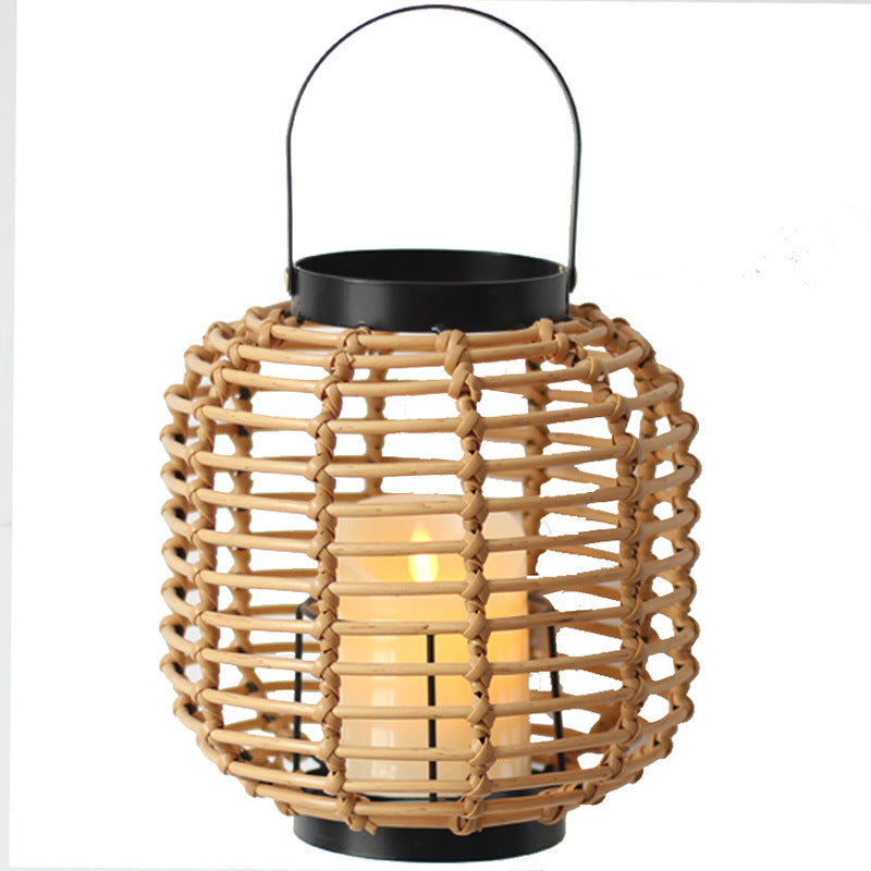 Handcrafted rattan lamp Kalsten