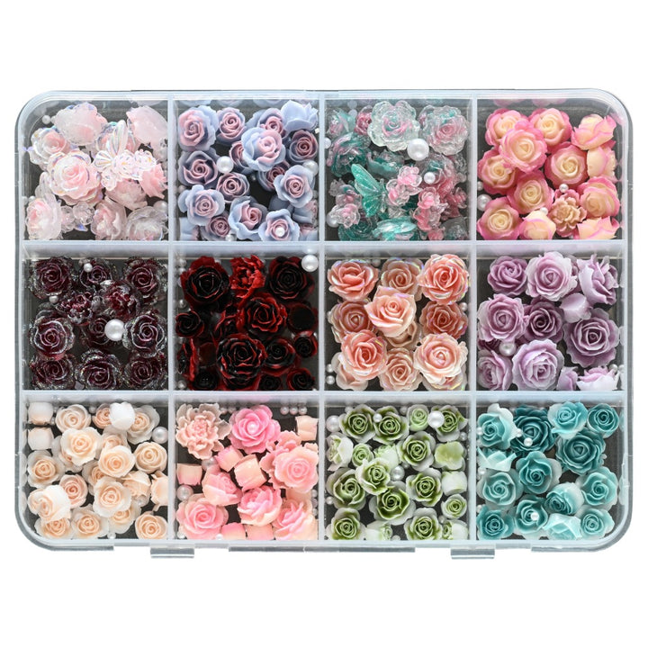 Decorative Nail Art Floral Embellishments