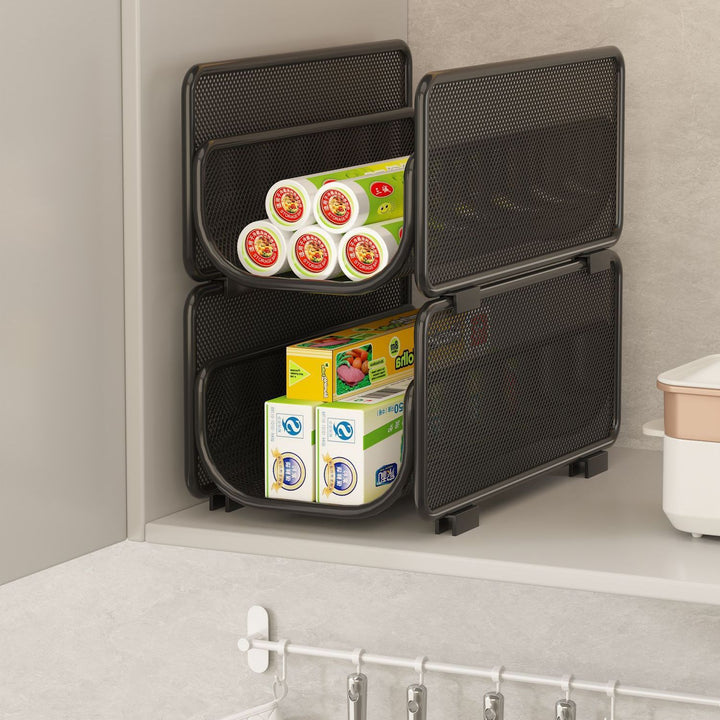 Versatile Under-Shelf Storage Basket Kalsten