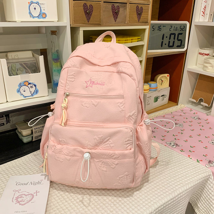 Stylish Textured Backpack Kalsten