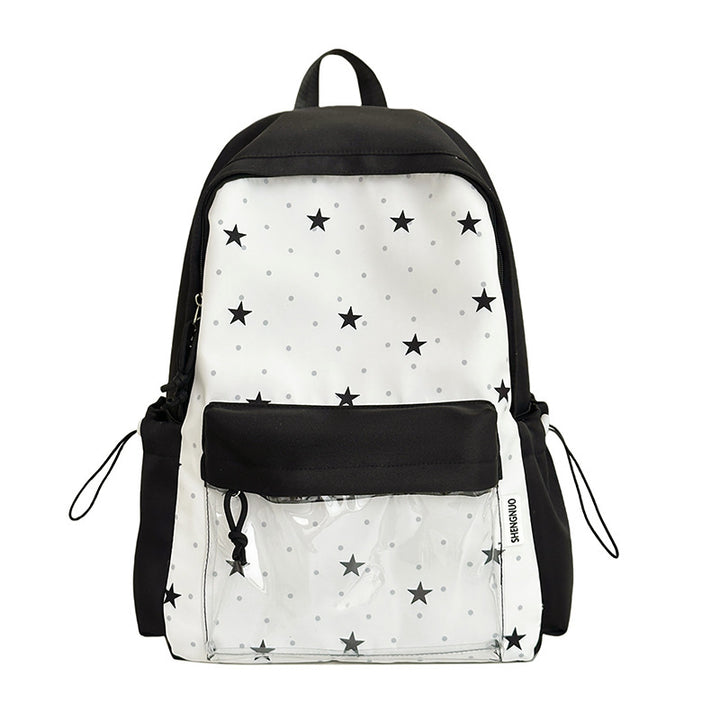 Star Print School Backpack Kalsten
