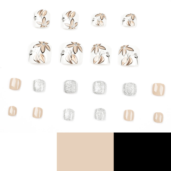 Artful Nail Art with Floral Designs Kalsten