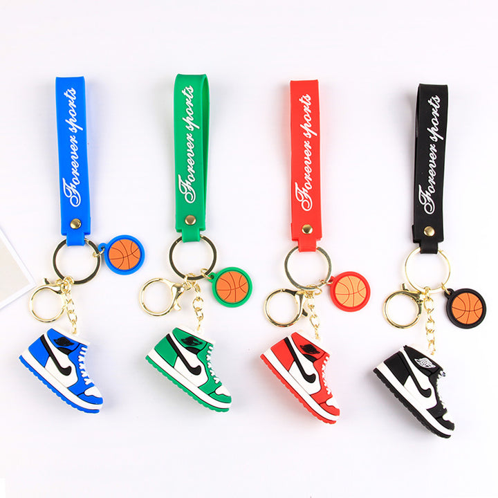 Basketball-Inspired Shoe Keychain Kalsten
