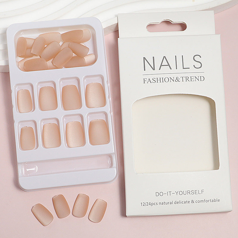 DIY French Tip Nail Set Kalsten