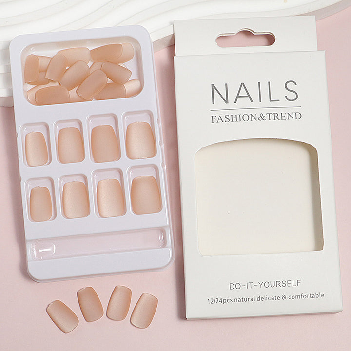 DIY French Tip Nail Set Kalsten