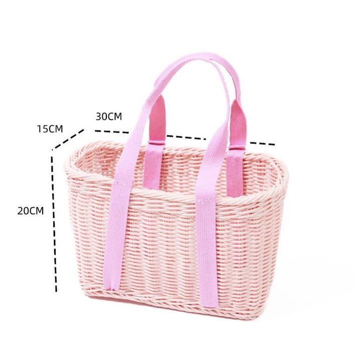 Stylish Woven Basket Bag Kalsten