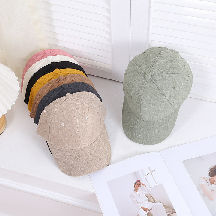 Women's Textured Fashion Baseball Cap Kalsten
