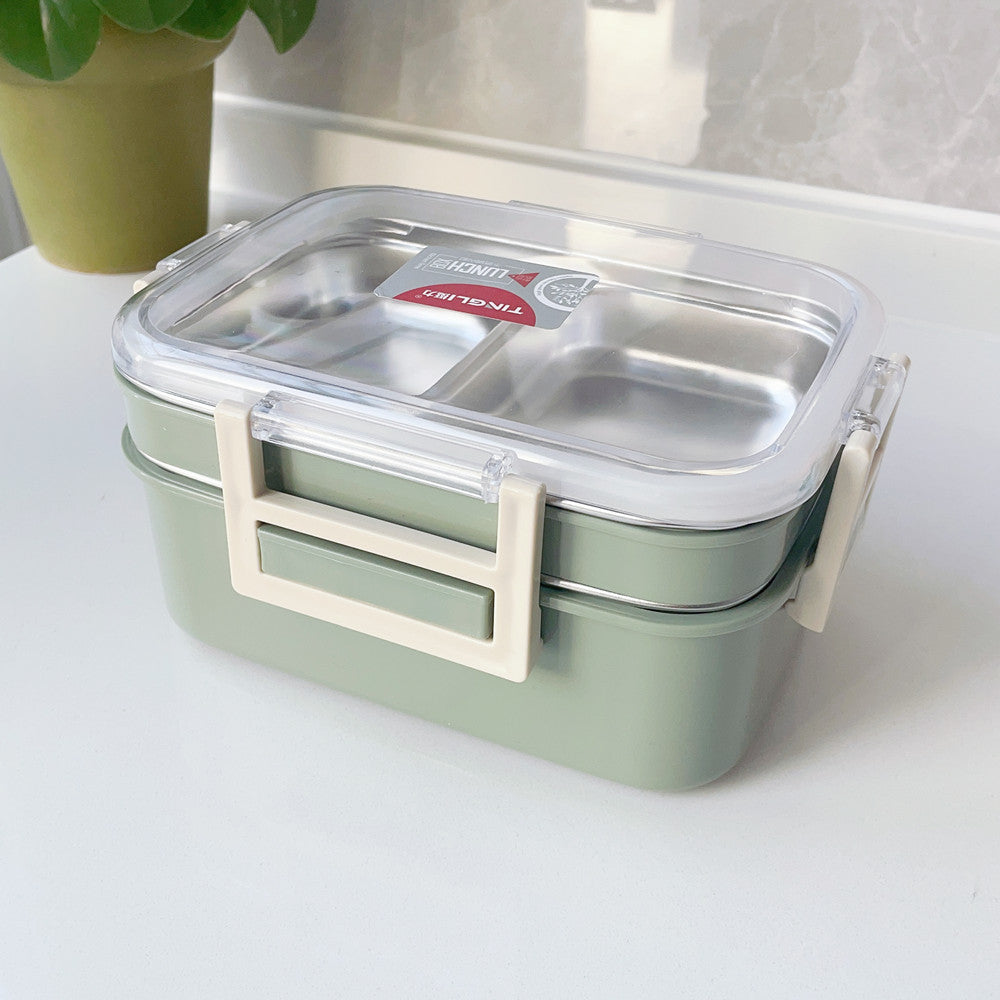 Multi-Divisional Stainless Steel Lunch Container