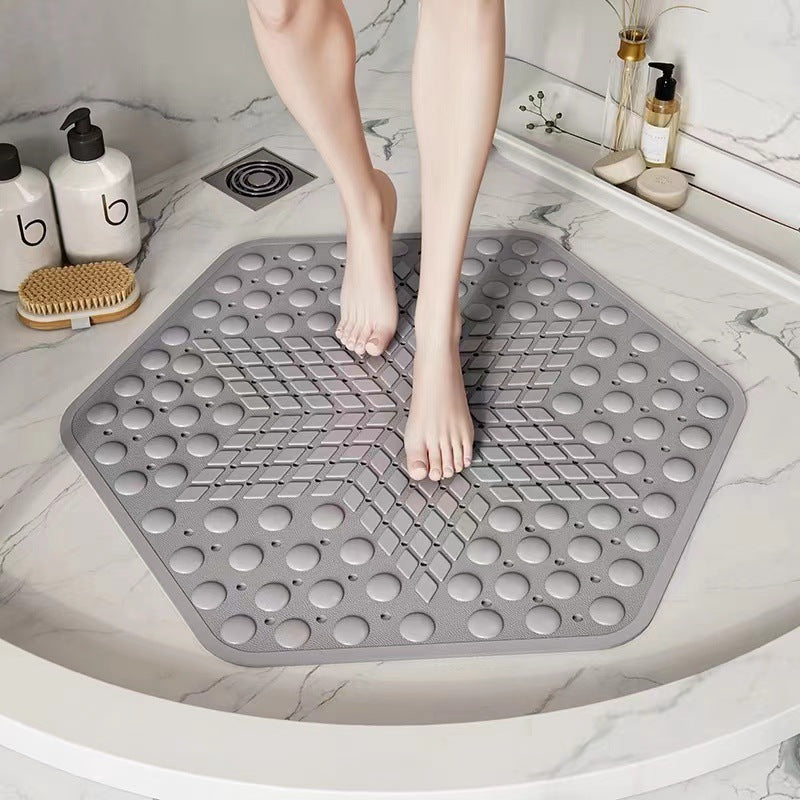 Hexagonal Anti-Slip Shower Mat Kalsten