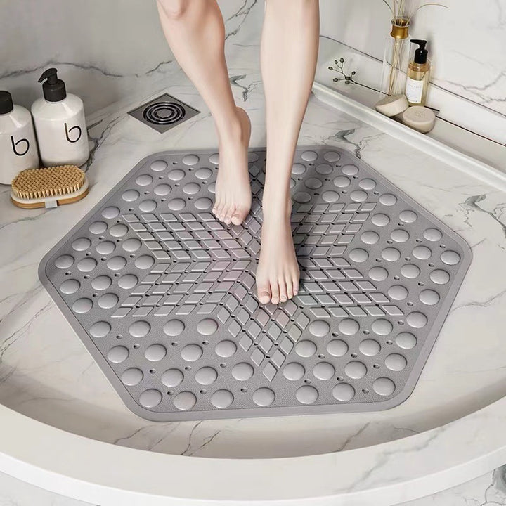 Hexagonal Anti-Slip Shower Mat Kalsten
