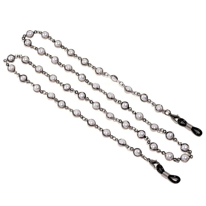 Elegant Pearl Beaded Eyewear Chain Kalsten