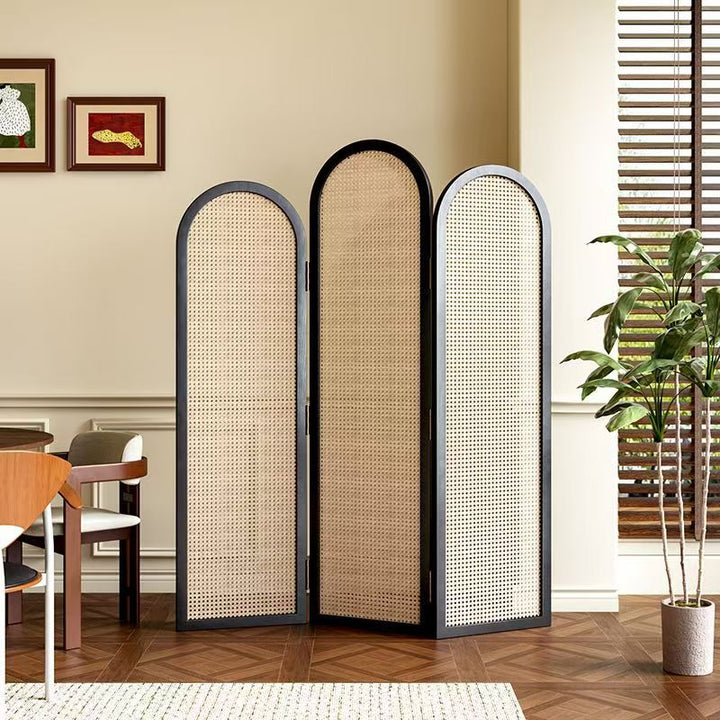 Elegant Rattan Room Divider Kalsten
