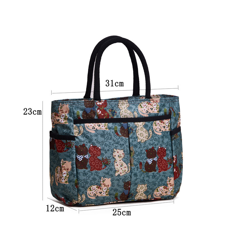 Versatile Multi-Pocket Tote Bag Kalsten