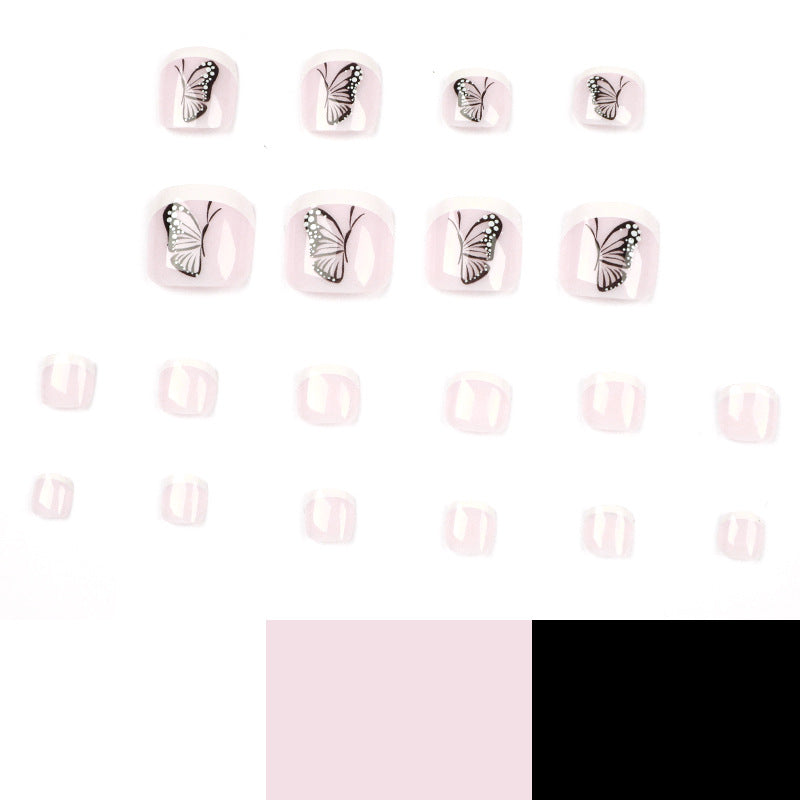Artful Nail Art with Butterfly Design Kalsten