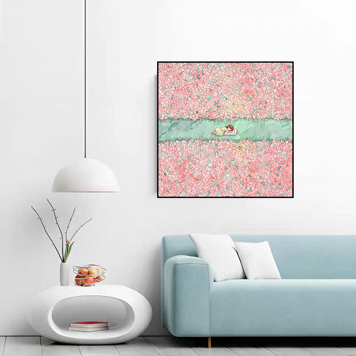 Decorative Floral Canvas Artwork