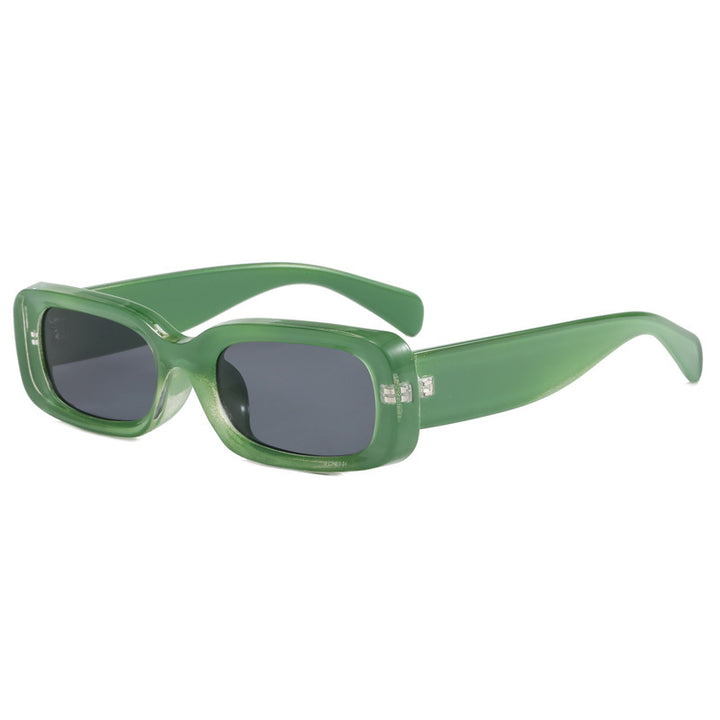 Women's fashionable sunglasses with rectangular style and UV protection Kalsten