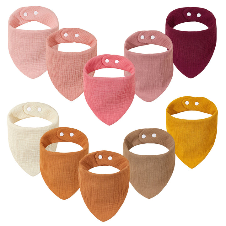 Soft Muslin Bandana Bibs kalsten