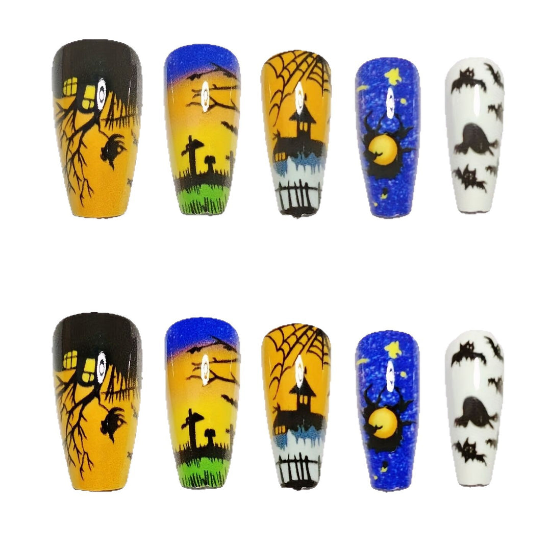 Halloween-Themed Spectacular Nail Art Set