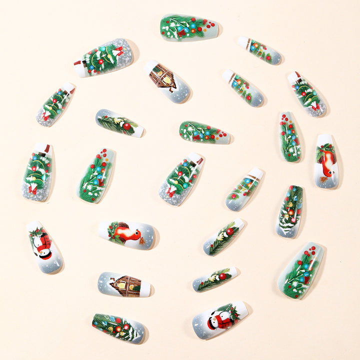 Themed Holiday Nail Art Extensions Kalsten