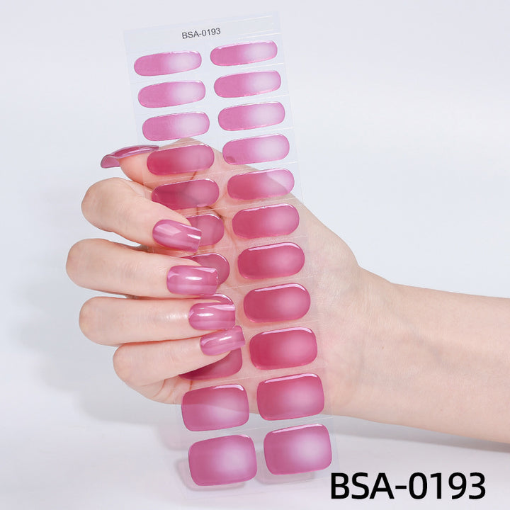 Decorative Floral Nail Wraps