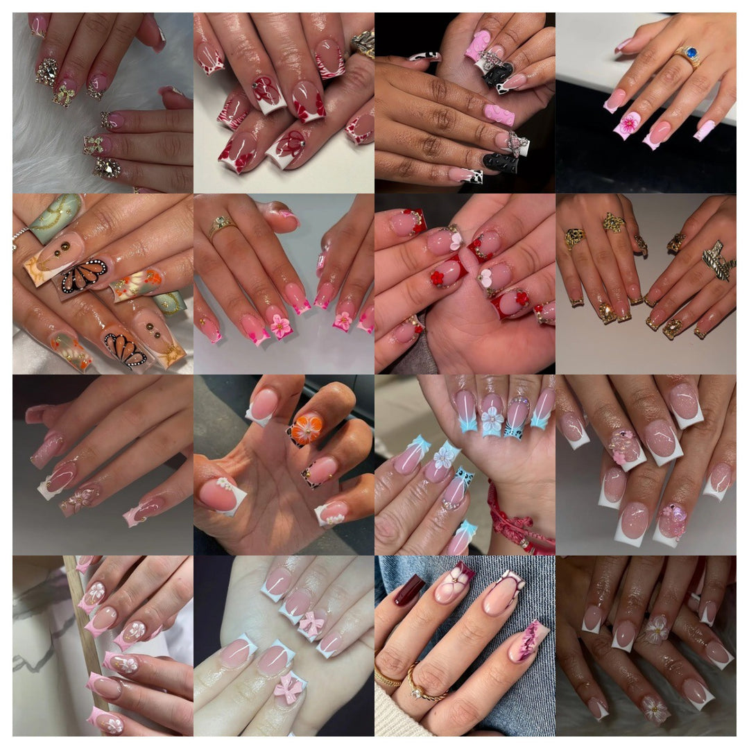 Trendy Ombre Nail Extensions Kalsten