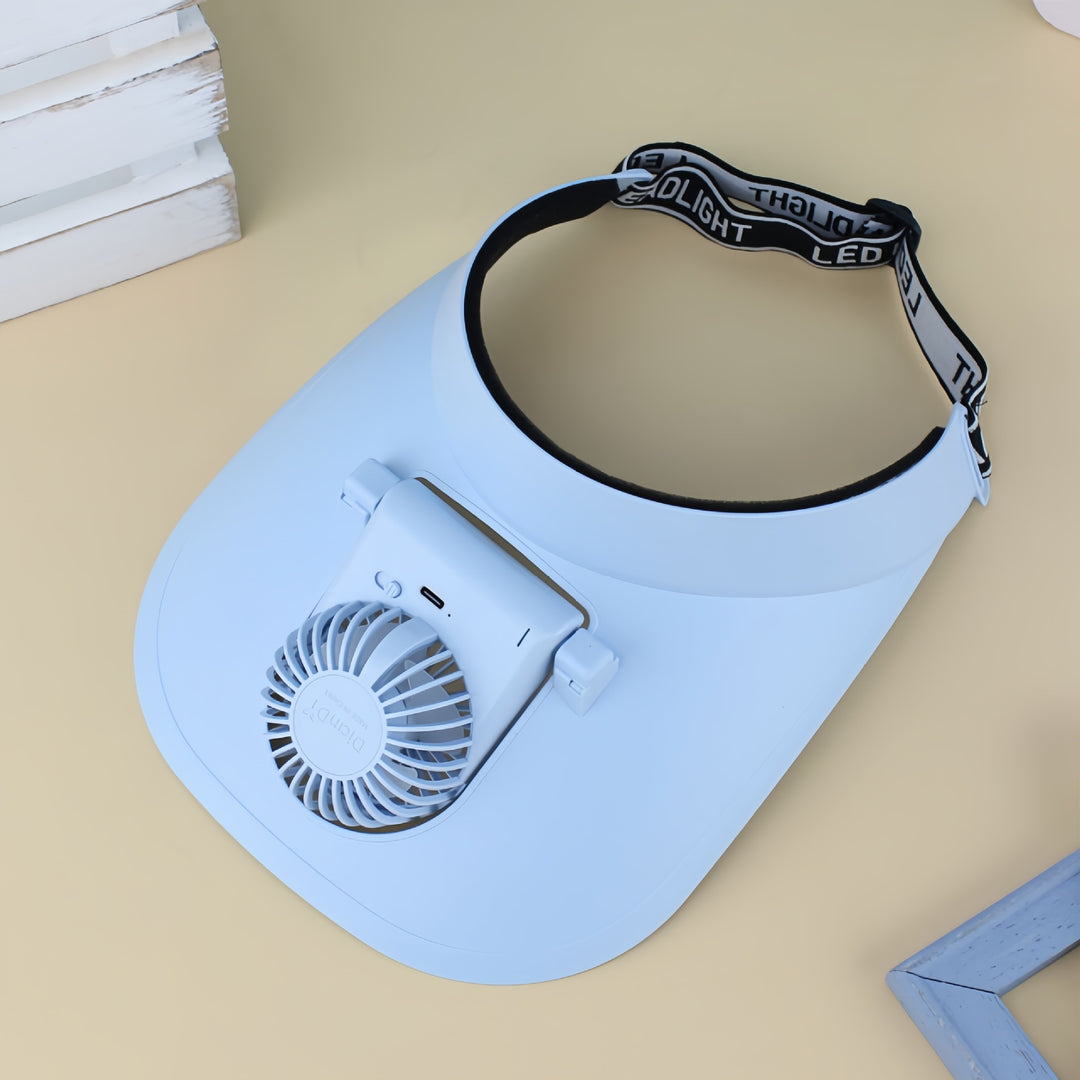 Women's Portable Neck Fan with Ergonomic Design Kalsten