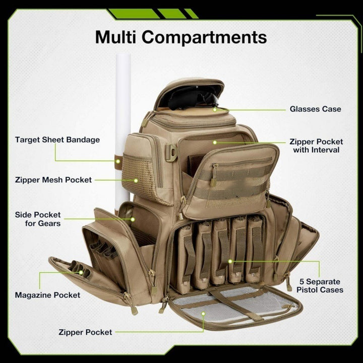 Tactical Multi-Pocket Backpack Kalsten