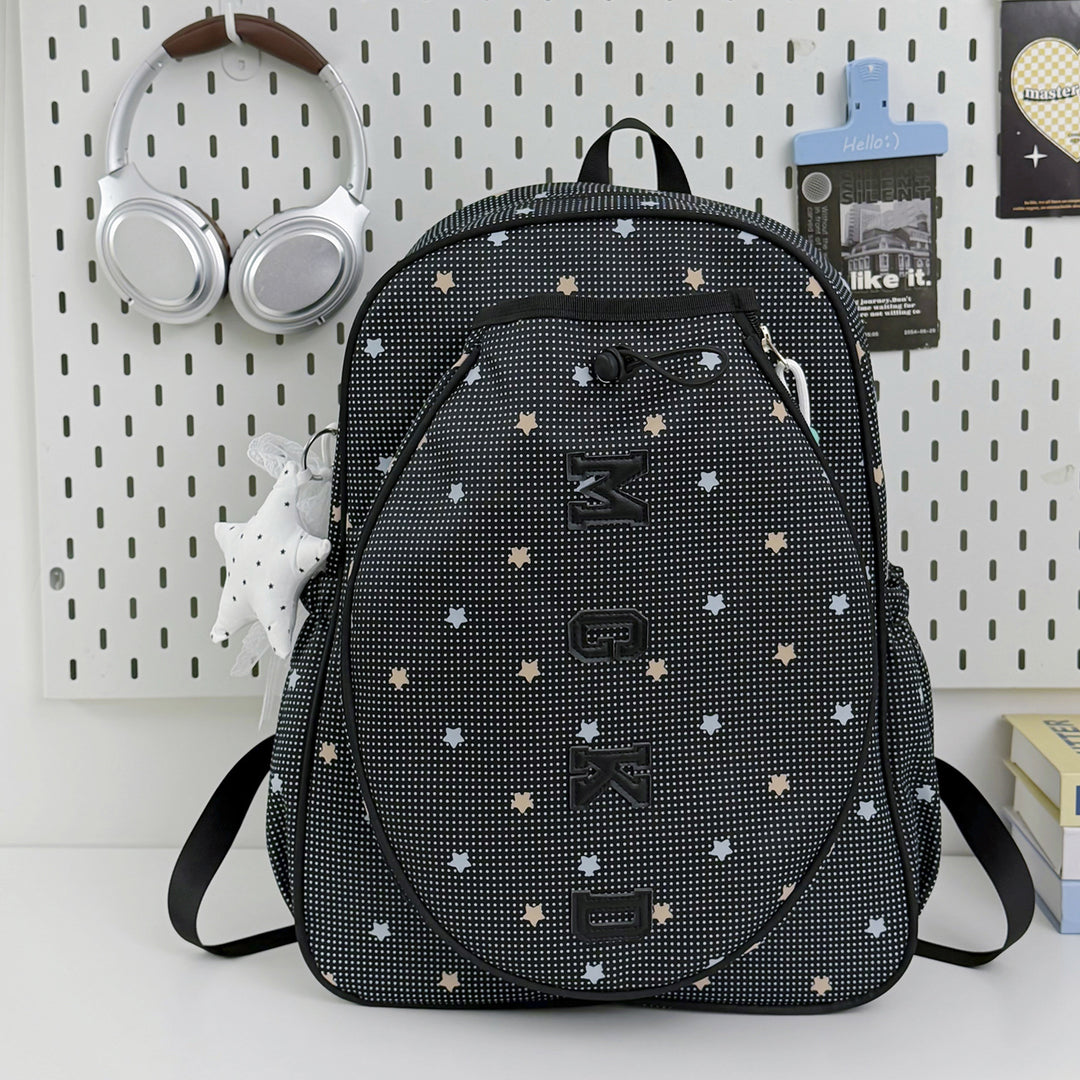 Star-Patterned Casual School Backpack Kalsten