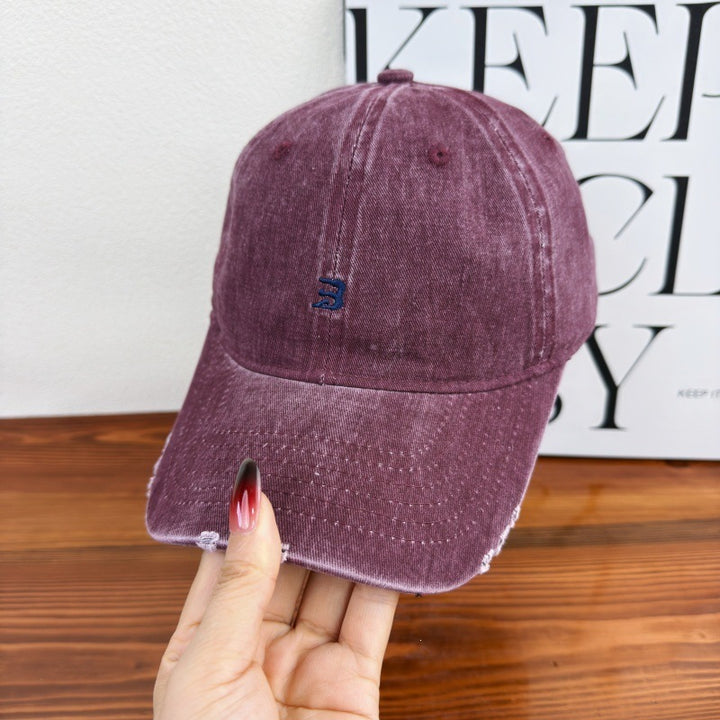 Unisex Distressed Cotton Baseball Cap Kalsten 1784083761