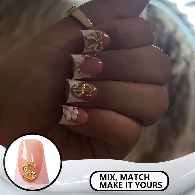 Decorative Nail Art Set with 3D Accents Kalsten