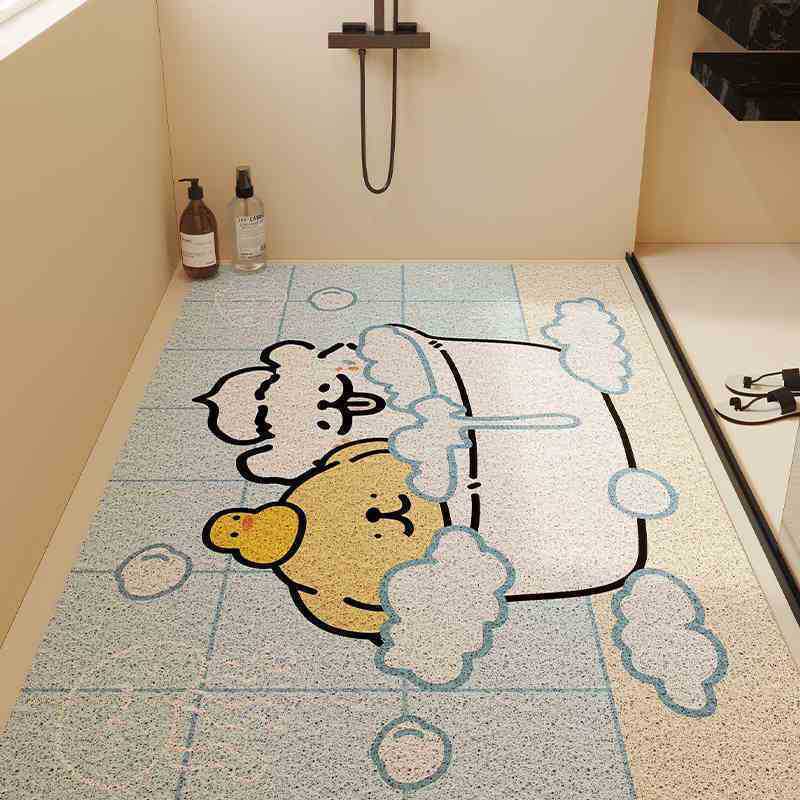 Cartoon Character Themed Bath Mat Kalsten
