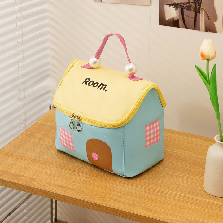 Kids Playful House-Shaped Lunch Tote Kalsten