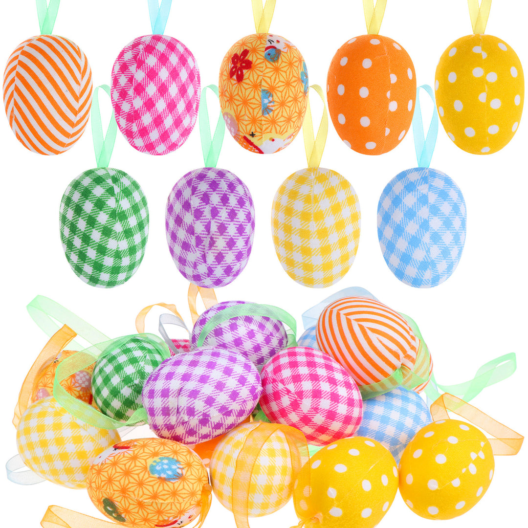 Decorative Spring-Inspired Fabric Easter Eggs Kalsten