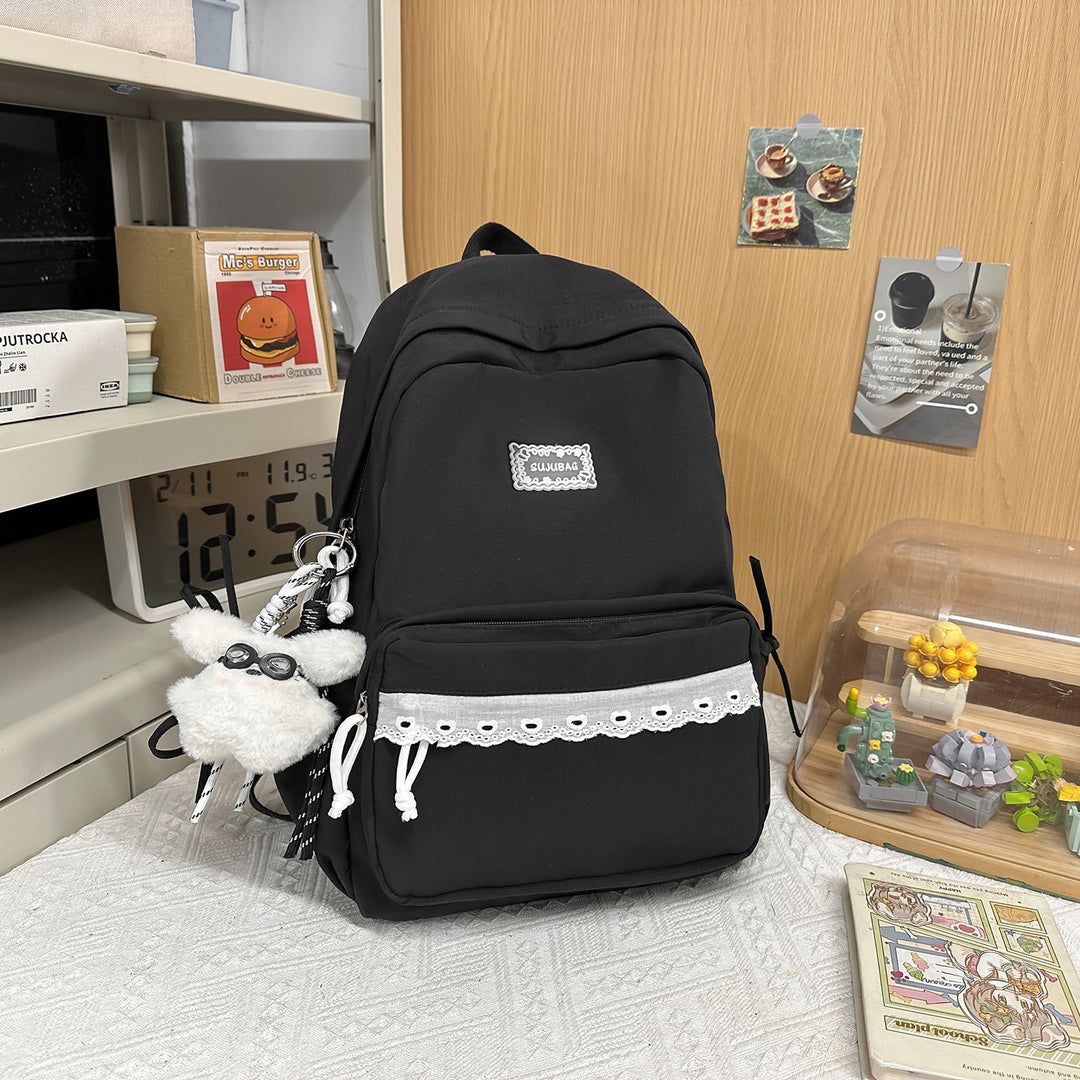 Stylish Compact Mini Backpack with Cute Accents Kalsten