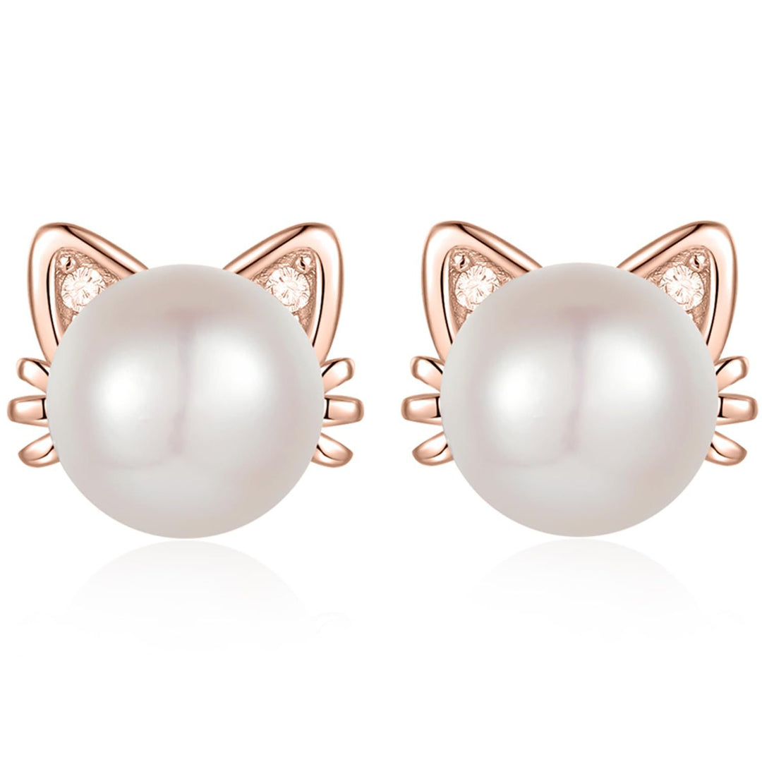 Playful Cat Dangle Earrings Kalsten