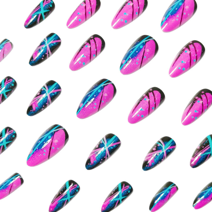 Creative Abstract Nail Art Kalsten