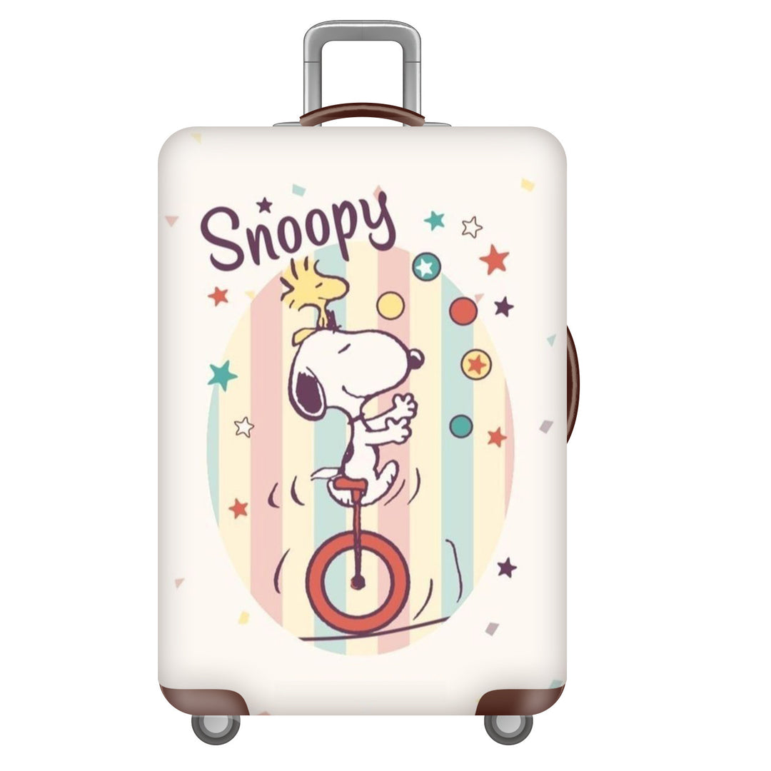 Women's Hardshell Travel Suitcase with Floral Decoration Kalsten