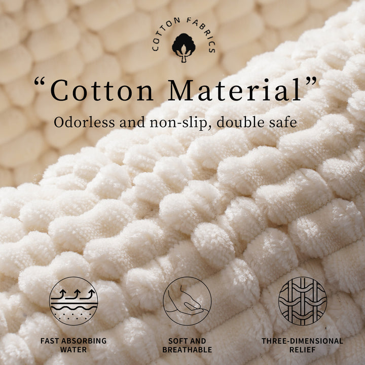 Textured Bathroom Mat