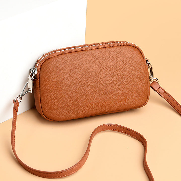 Textured Vegan Leather Crossbody Bag Kalsten