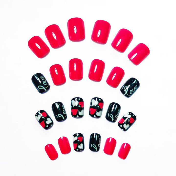 Creative Love-Themed Nail Art Kalsten