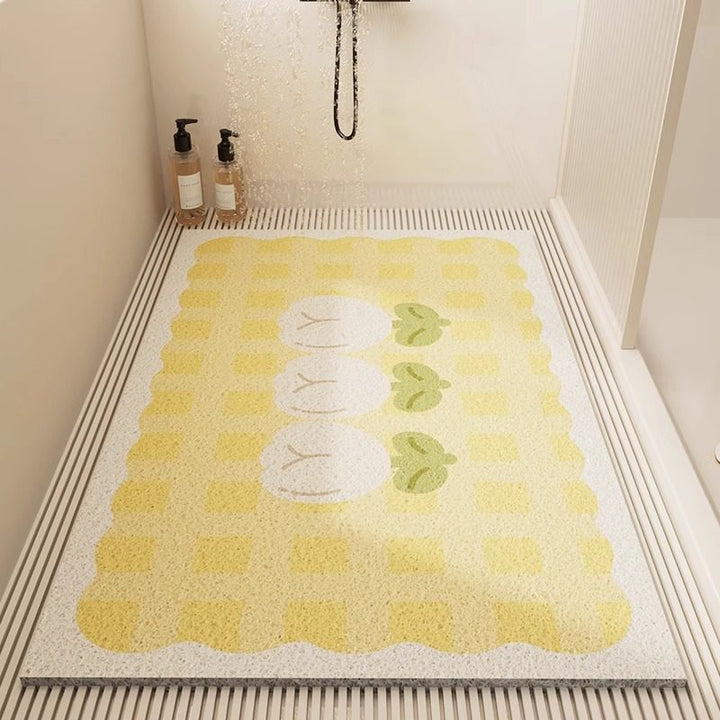 Cute Fruit-Themed Bath Mat Kalsten
