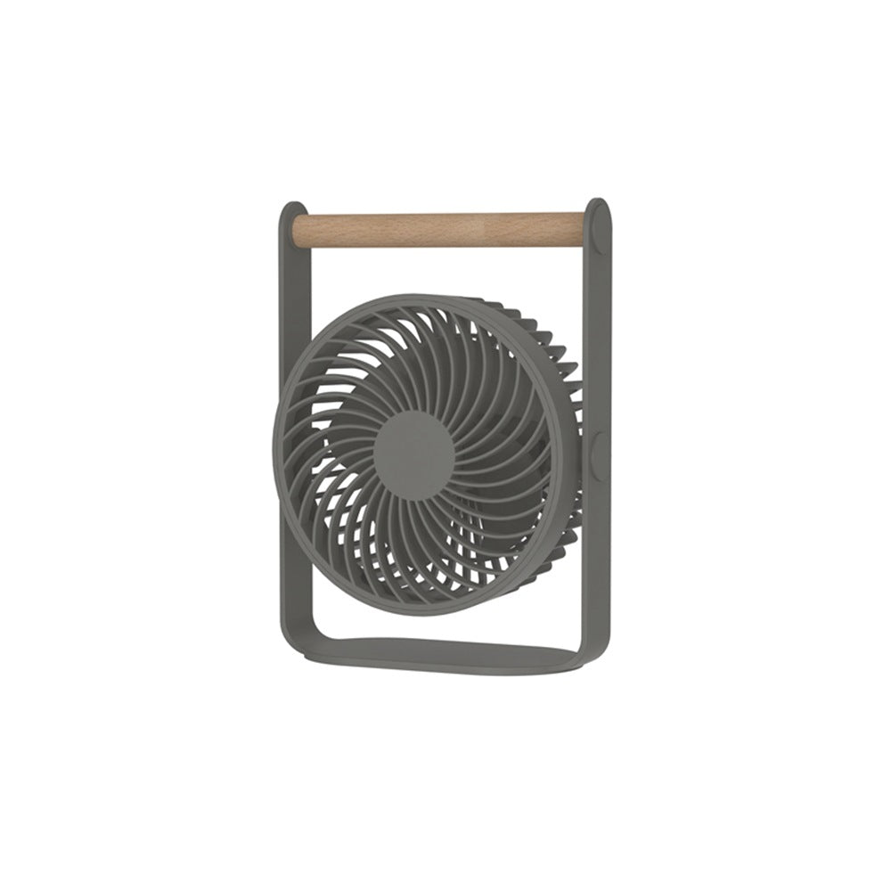 Women's Portable Fan with Ergonomic Design and Wooden Handle Kalsten