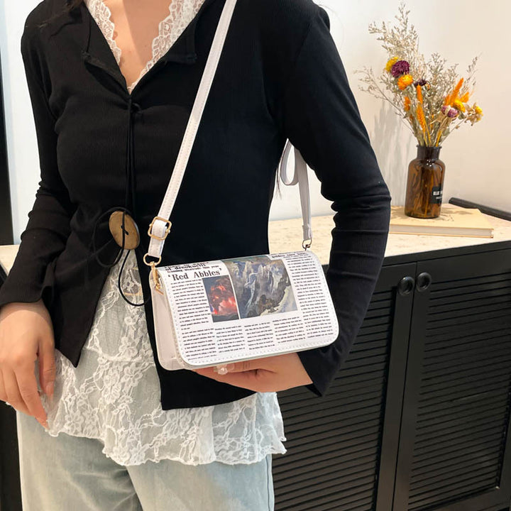 Illustrated Crossbody Bag