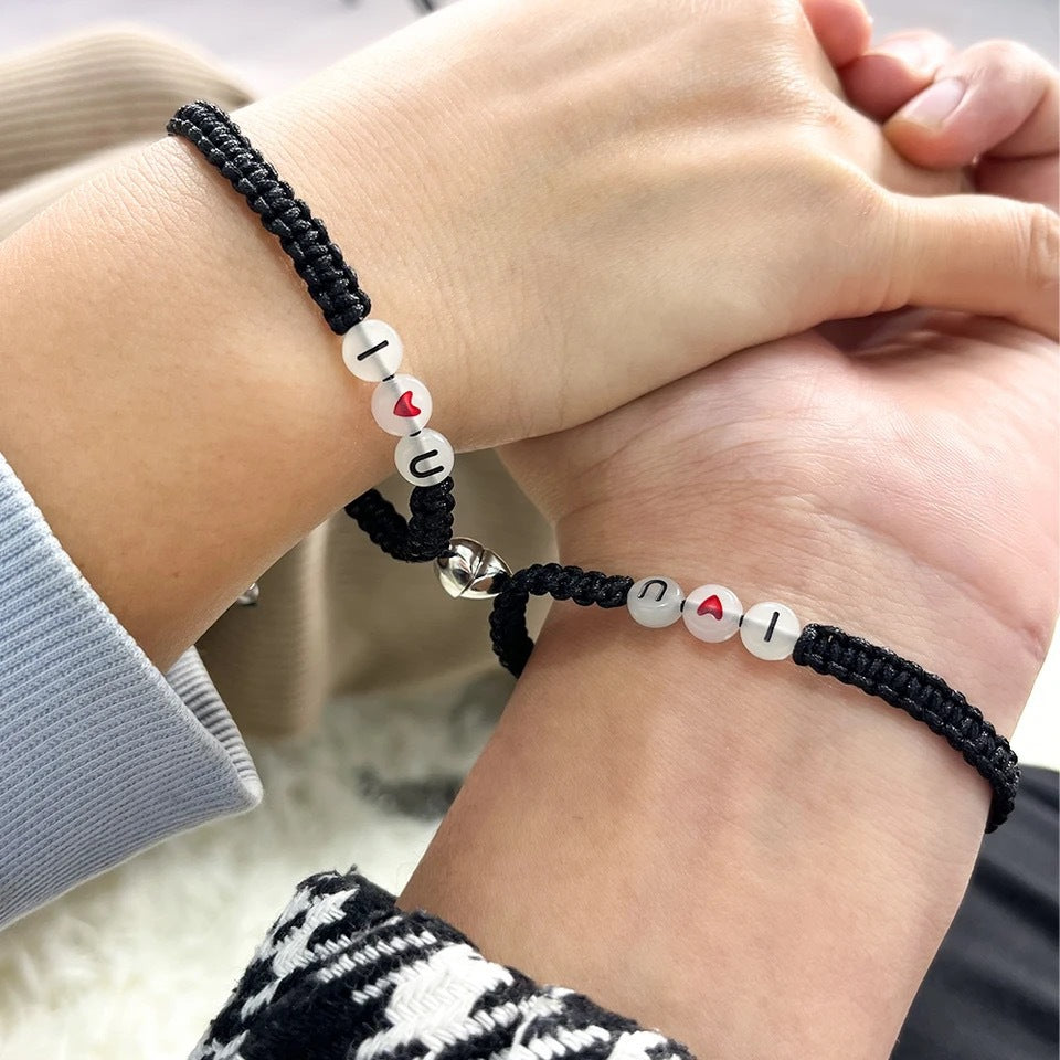 Glow-in-the-Dark Beaded Friendship Bracelet Set Kalsten