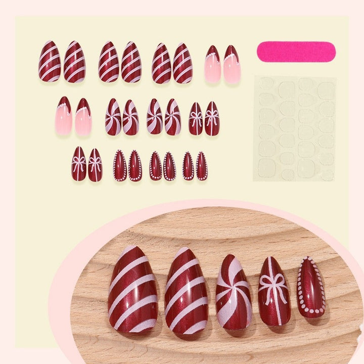 Artificial nail tips with ombre design Kalsten