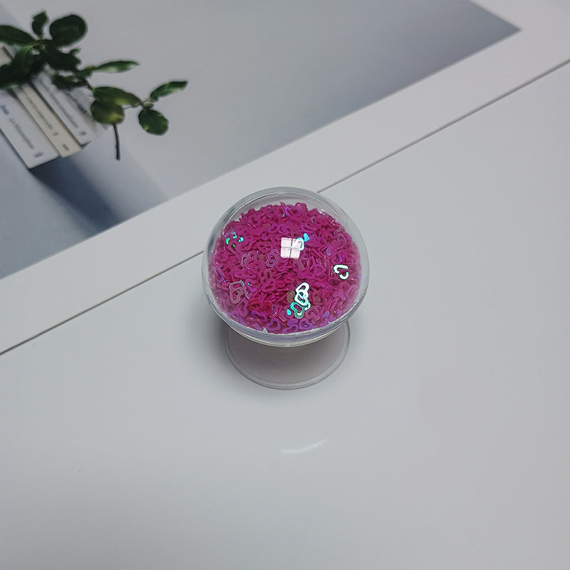 Glitter Heart-Shaped Phone Stand Kalsten