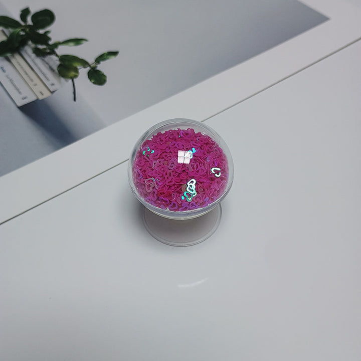 Glitter Heart-Shaped Phone Stand Kalsten