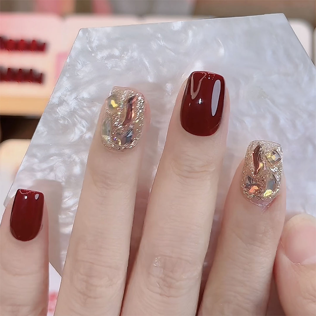 Artistic Custom Press-On Nails