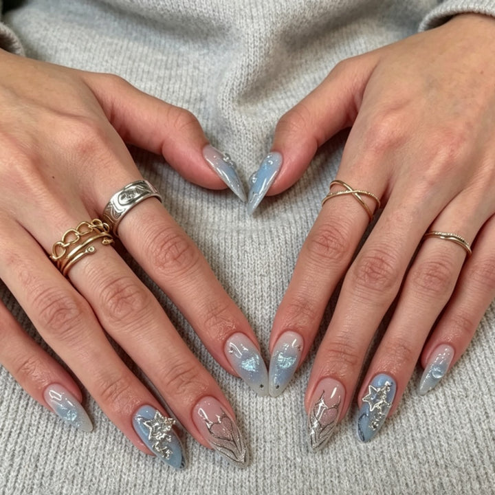Artistic Press-On Nail Art Set Kalsten