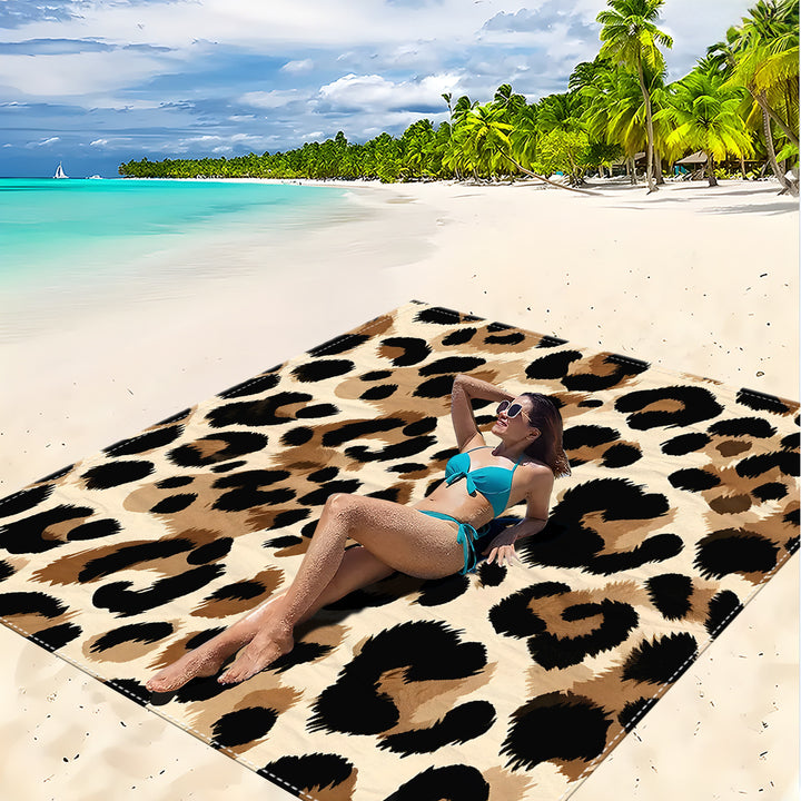 Mandala Design Beach Mat Kalsten